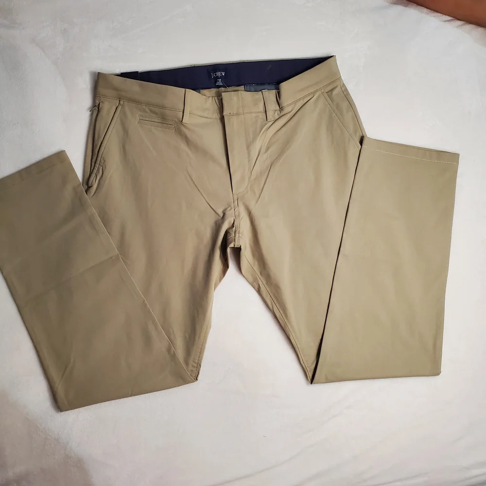 J.‎ Crew Tan Chinos Classic Straight-Leg Pants